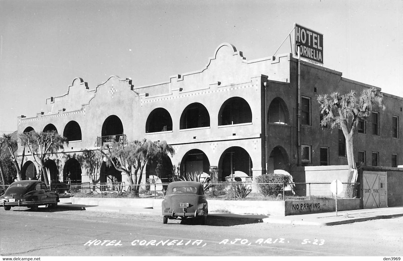 ETATS-UNIS - AZ - Arizona - Ajo - Hotel Cornelia - Cars - Photo-Carte