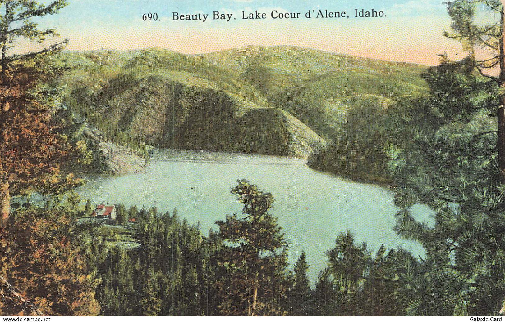 ETATS UNIS COEUR D ALENE LAKE COEUR D ALENE