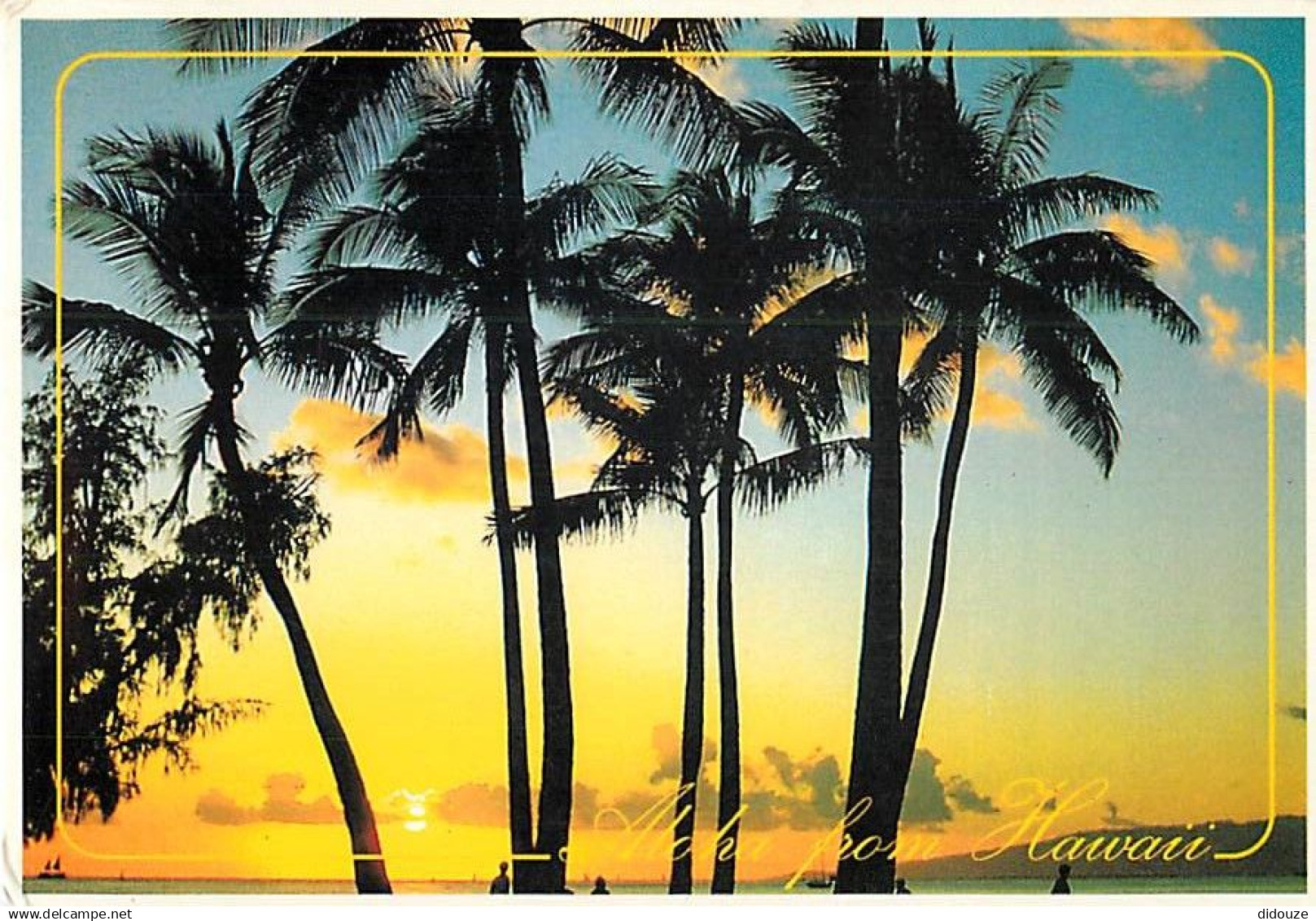 Etats Unis - Hawaï - Sunset Skies - Etat de Hawaï - Hawaï State - CPM - Voir Timbre - Voir Scans Recto-Verso