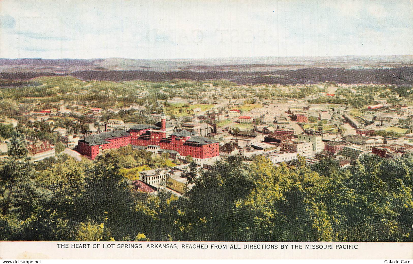 ETATS UNIS HOT SPRINGS LE COEUR DE HOT SPRINGS