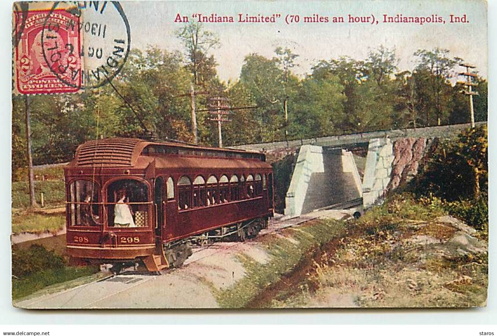 Etats-Unis - INDIANA - INDIANAPOLIS - An Indiana Limited - Train