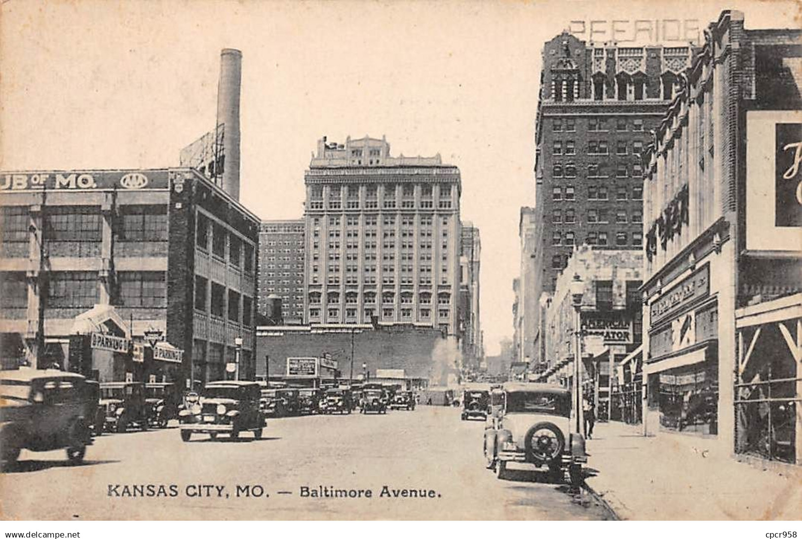 Etats-Unis - n°72177 - KANSAS CITY - Baltimore Avenue