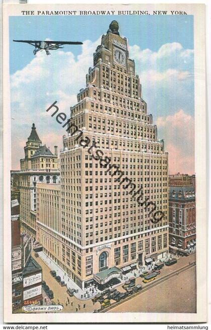 New York City - The Paramount Broadway Building - Edition Haberman's Bronx New York