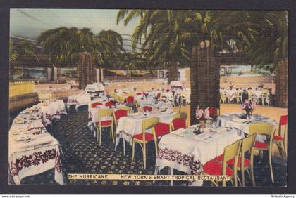 Postcard, United States, New York City NY, The Hurricane Restaurant