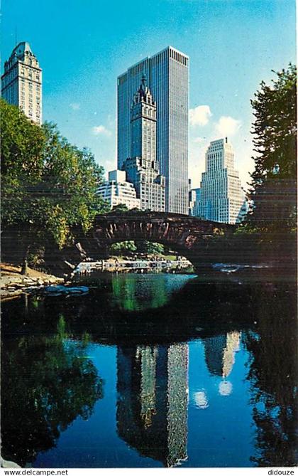 Etats Unis - New York City - Central Park - Tours d'habitations - Buildings - Etat de New York - New York State - CPSM f