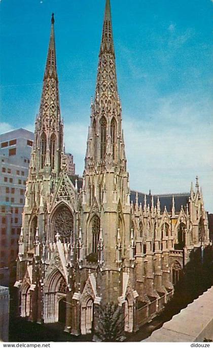 Etats Unis - New York City - Saint Patrick's Cathedral - Cathédrale - Etat de New York - New York State - CPSM format CP