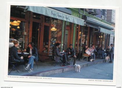 AK 074686 USA - New York City - Strassencafes in Greenwich Village