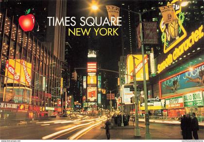 ETATS-UNIS - New York - Time Square and his famous lights - Carte Postale Récente
