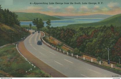 Approaching Lake George from the South, Lake George