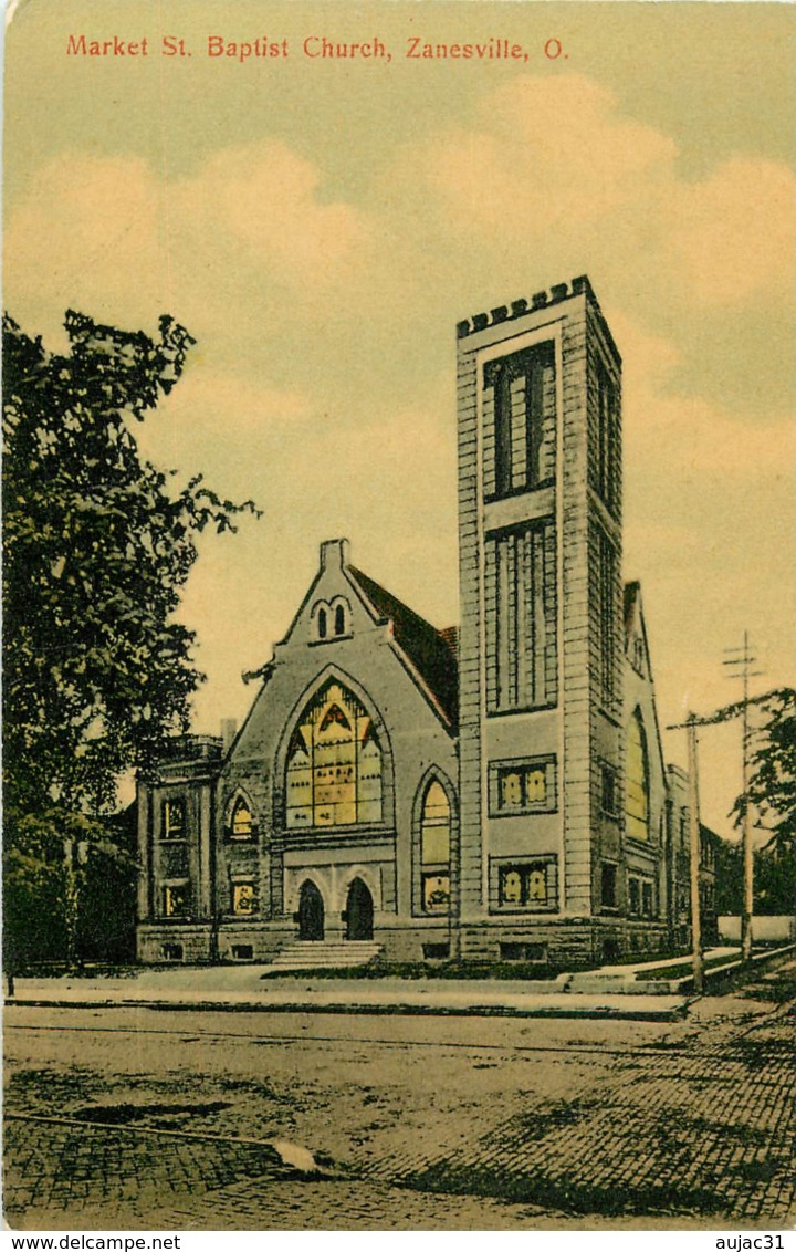 Etats-Unis - Ohio - Zanesville - Market St Baptist Church - état