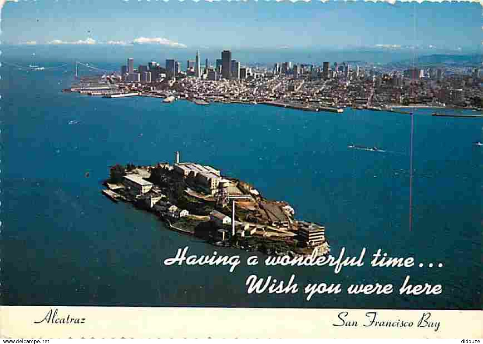 Etats Unis - San Francisco - Alcatraz - San Francisco Bay - CPM - Voir Scans Recto-Verso