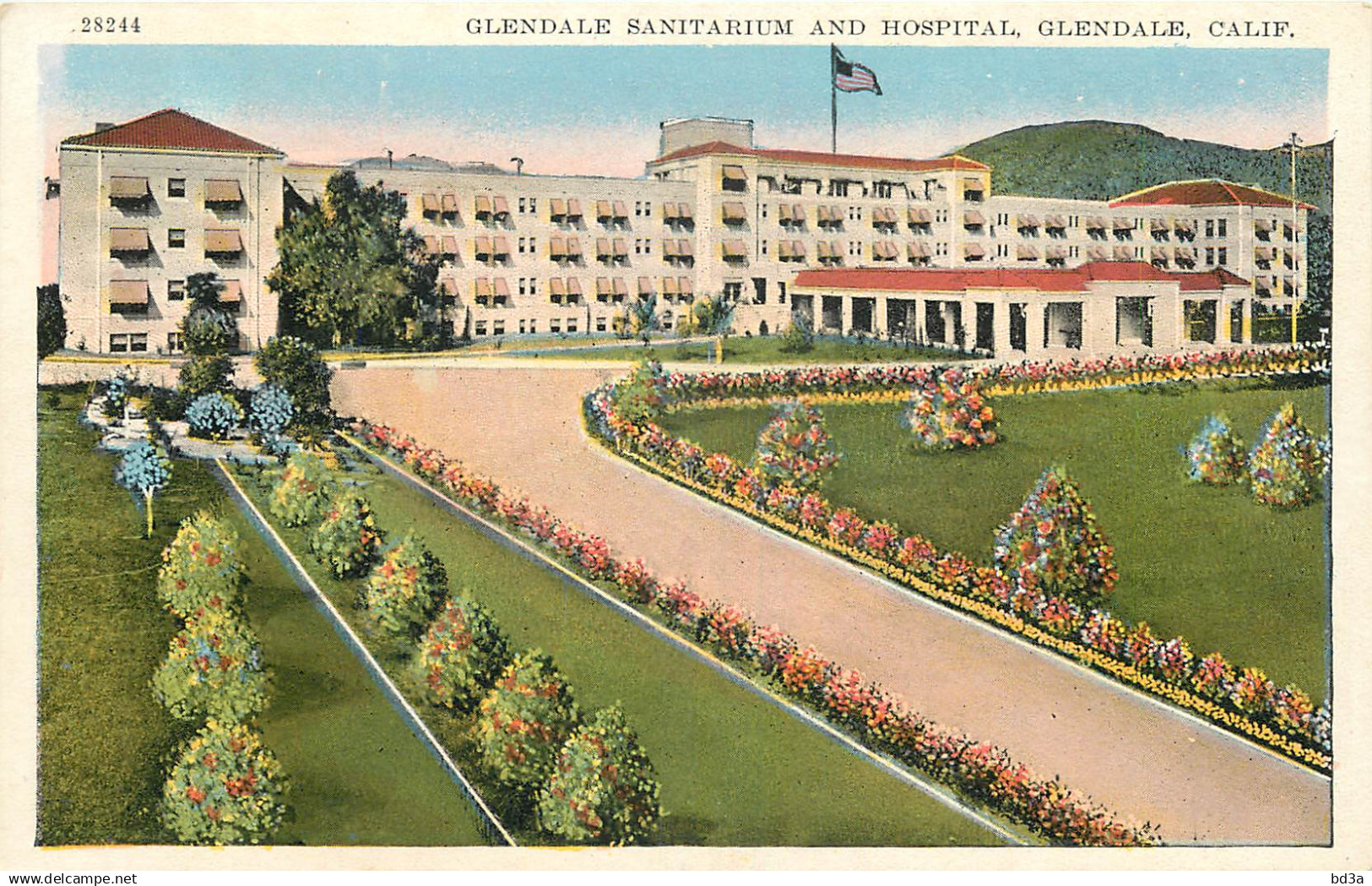 ETATS UNIS USA  GLENDALE SANITARIUM AND HASPITAL GLENDALE CALIFORNIA