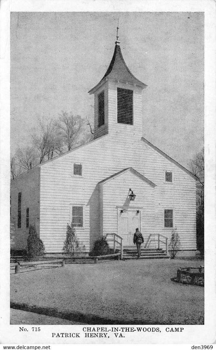 Etats-Unis - Virginia - CAMP PATRICK HENRY (Newport News) - Chapel in the Woods