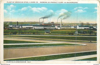 CPA  Amérique > Etats-Unis > AL - Alabama Fairfield Birmingham Plant of American Steel & Wire CO