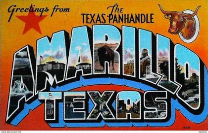 ► Greetings From Amarillo, The Texas Panhandle  (TX) - 1930-1945