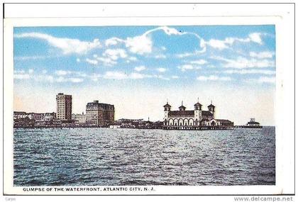 NEW JERSEY (NJ). - Glimpse of the waterfront, Atlantic City.