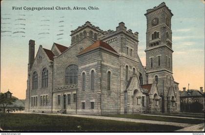11321011 Akron Ohio First Congregational Church