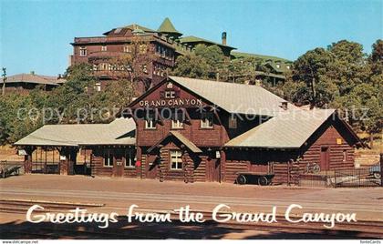 73277603 Grand Canyon Railroad Station and El Tavor Hotel Grand Canyon