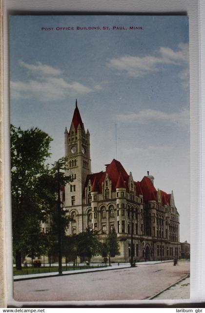 AK St. Paul Post Office Bulding, St. Paul Minn. ungebraucht #PD751