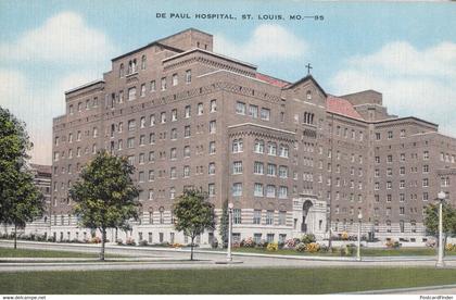 De Paul Hospital St Louis MO Missouri USA Postcard