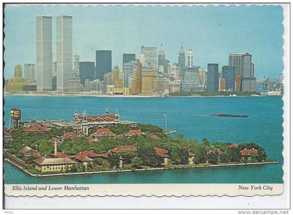 ETATS-UNIS - NEW YORK CITY - Ellis Island and Lower Manhattan
