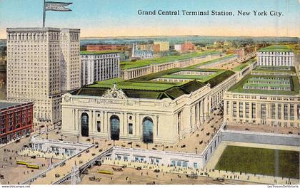 ETATS-UNIS - New York City - Grand Central Terminal Station - Carte postale ancienne