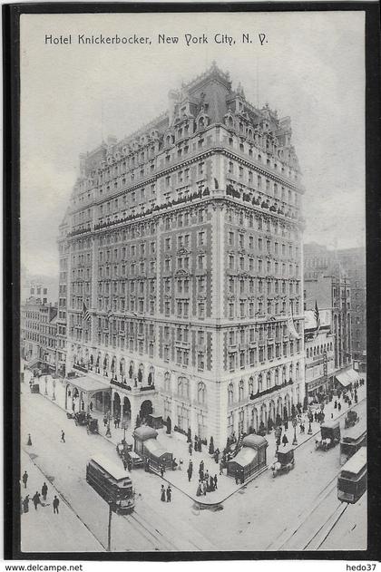 Etats Unis - New York - Hotel Knickerbocker