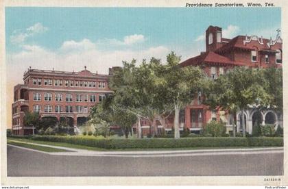 Waco Sanatorium Providence Western Texas Hospital American Vintage Postcard