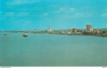 Etats-Unis - Louisiana - Baton Rouge - On the Mighty Mississippi River - Photo by B.F. Holmes - état
