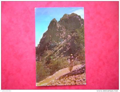 CPSM ETATS UNIS LOST MINE TRAIL BIG BEND NATIONAL PARK TEXAS ANIMEE  VOYAGEE TIMBRE