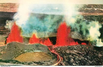 USA Hawaii National Park eruption of Mauna Loa volcano