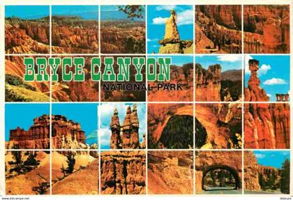 Etats Unis - Bryce Canyon National park - Multivues - Etat de Utah - Utah State - CPM - Carte Neuve - Voir Scans Recto-V