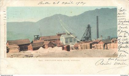 CPA Amérique > Etats-Unis > MT - Montana > Butte Speculator Mine 1904