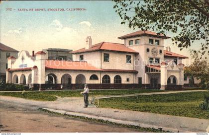 11818880 Stockton California Santa Fe Depot