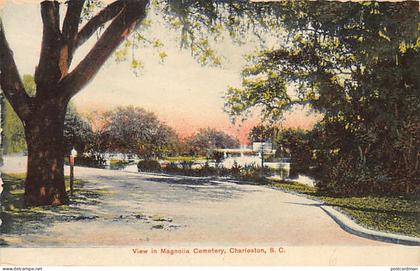 CHARLESTON (SC) View in Magnolia Cemetery