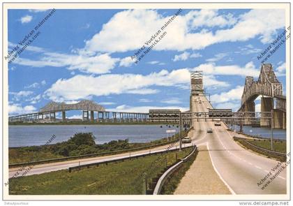 CHARLESTON USA SOUTH CAROLINA SC : giant Cooper river bridges