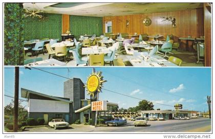 Chattanooga TN Tennessee, Drake Motel & Restaurant, Auto, c1960s Vintage Postcard