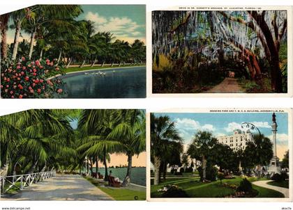 USA FLORIDA FL 73 Vintage Postcards (L2613)