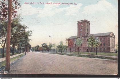 Davenport - Main Drive to Rock Island Arsenal