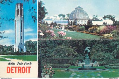 Postcard USA United States MI - Michigan > Detroit Belle Isle Park