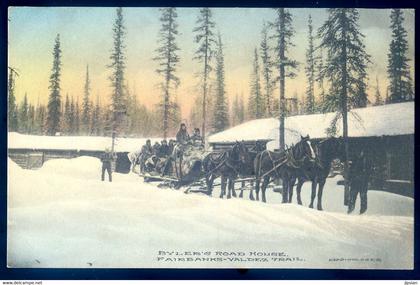 cpa des USA  Alaska Fairbanks - Valdez Trail -- Byler's Road House  JA22-68