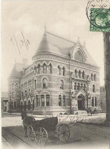 Post Office and Custom House Fall River,Mass.