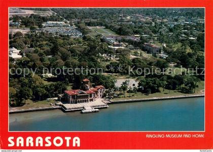 73744608 Sarasota Florida Ringling Museum and Home of Sarasota Bay aerial view