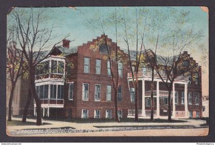 Postcard, United States, Grand Forks ND, Deaconess Hospital