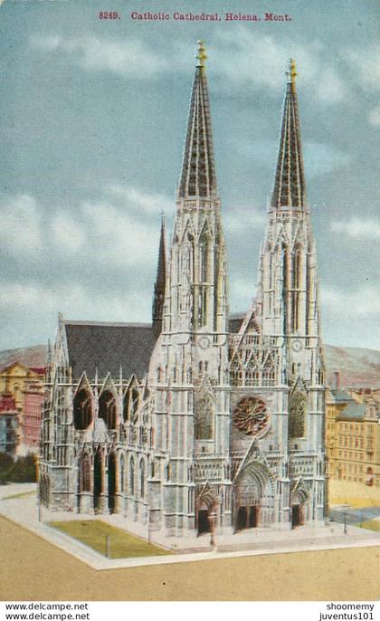 CPA Catholic Cathedral,Helena,Montana-8249-RARE      L2145