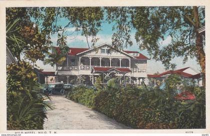 Hilo Hawaii, Hilo Hotel, Architecture, c1910s/20s Vintage Postcard