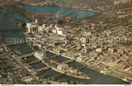 73704460 Cedar_Rapids_Iowa View of Municipal Island and the Quaker Oats Co