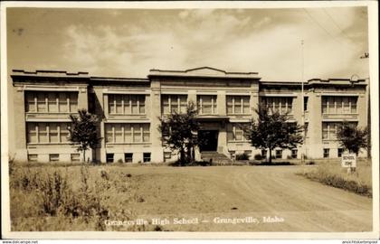 Ak, Grangeville Idaho USA, High School