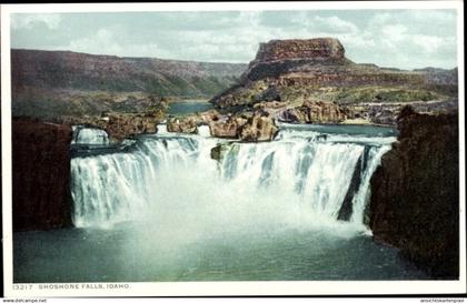 CPA Twin Falls Idaho USA, Shoshone Falls