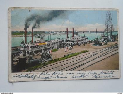 D169113 - US- River View Kansas City Missouri MO  PU 1906 - Steamer -Railway